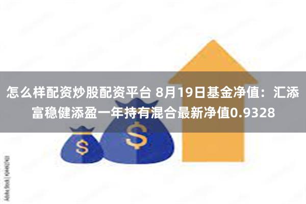 怎么样配资炒股配资平台 8月19日基金净值：汇添富稳健添盈一年持有混合最新净值0.9328