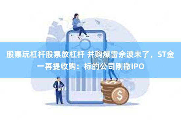 股票玩杠杆股票放杠杆 并购爆雷余波未了，ST金一再提收购：标的公司刚撤IPO