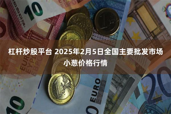 杠杆炒股平台 2025年2月5日全国主要批发市场小葱价格行情